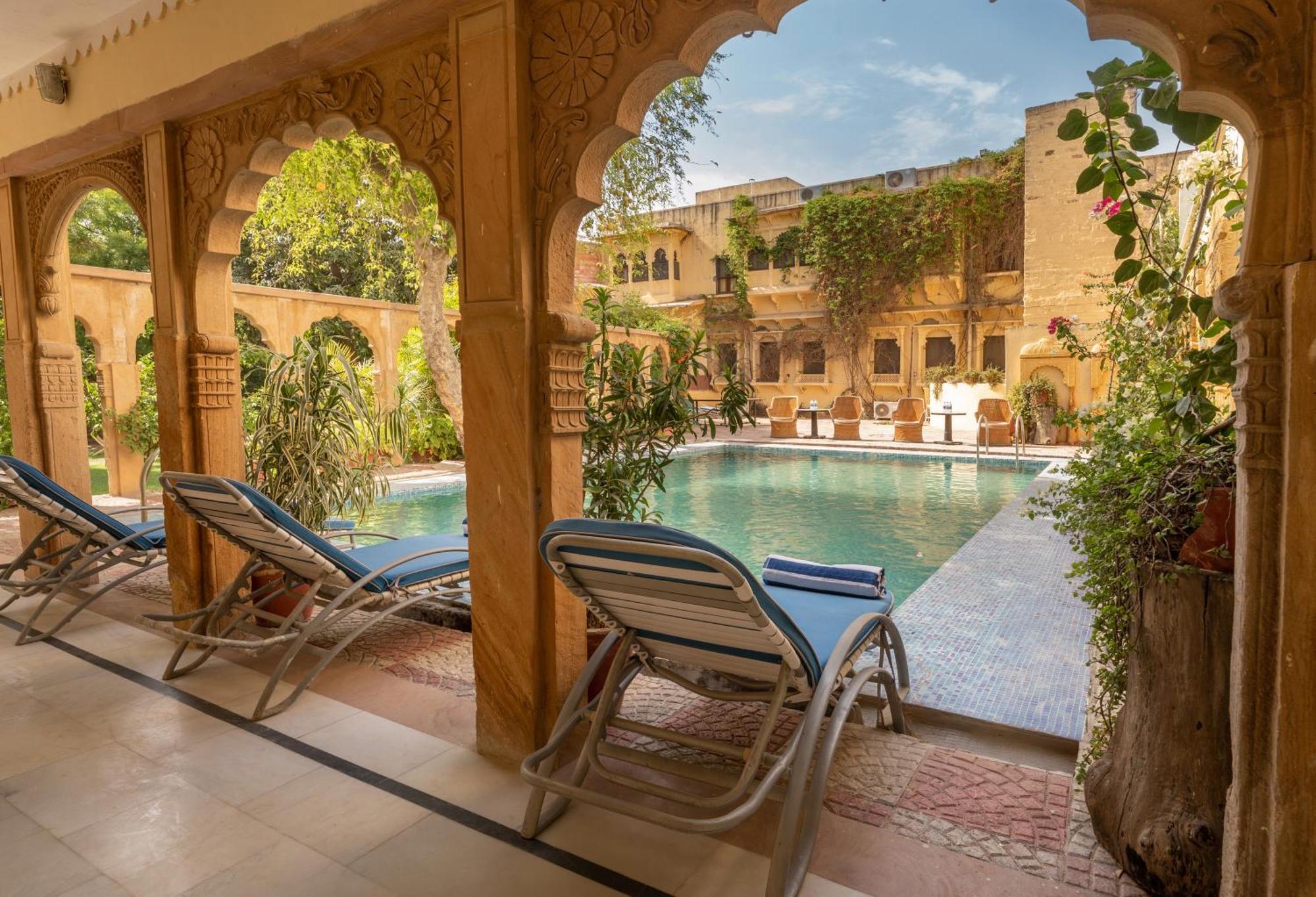 Hotel Jhalamand Garh, Jodhpur Džódhpur Exteriér fotografie